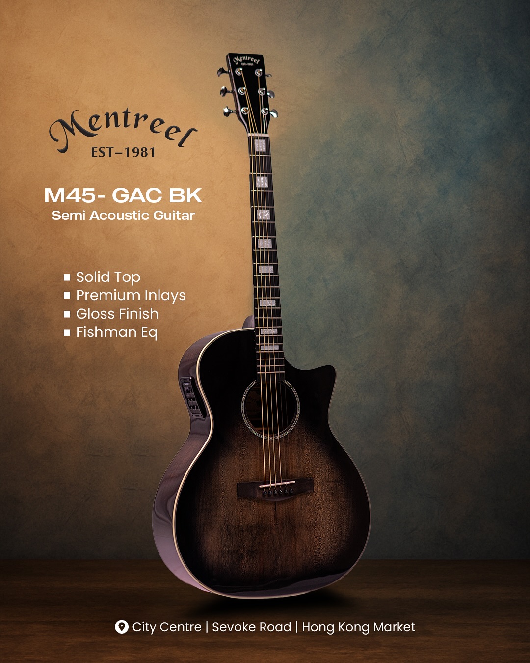 Looking for tone, quality, and style in one The Mentreel M45-GAC BK checks every box.✨ Malaysian