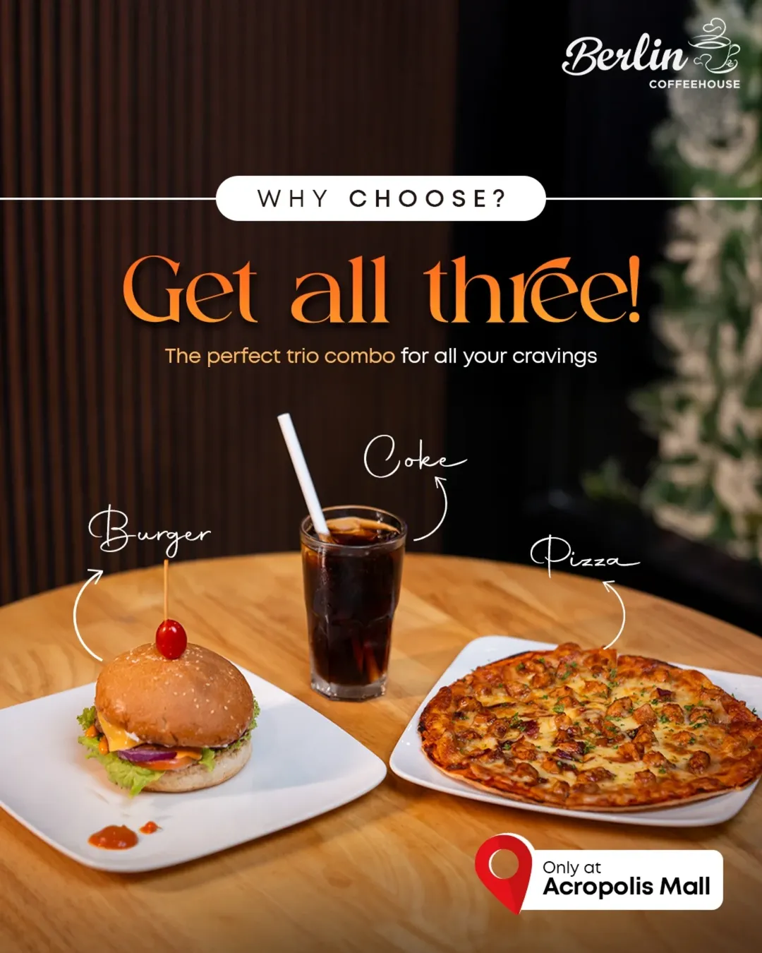 Our delicious combo offer are irresistible, heavy on your plate, light on your wallet! 📍Acropo