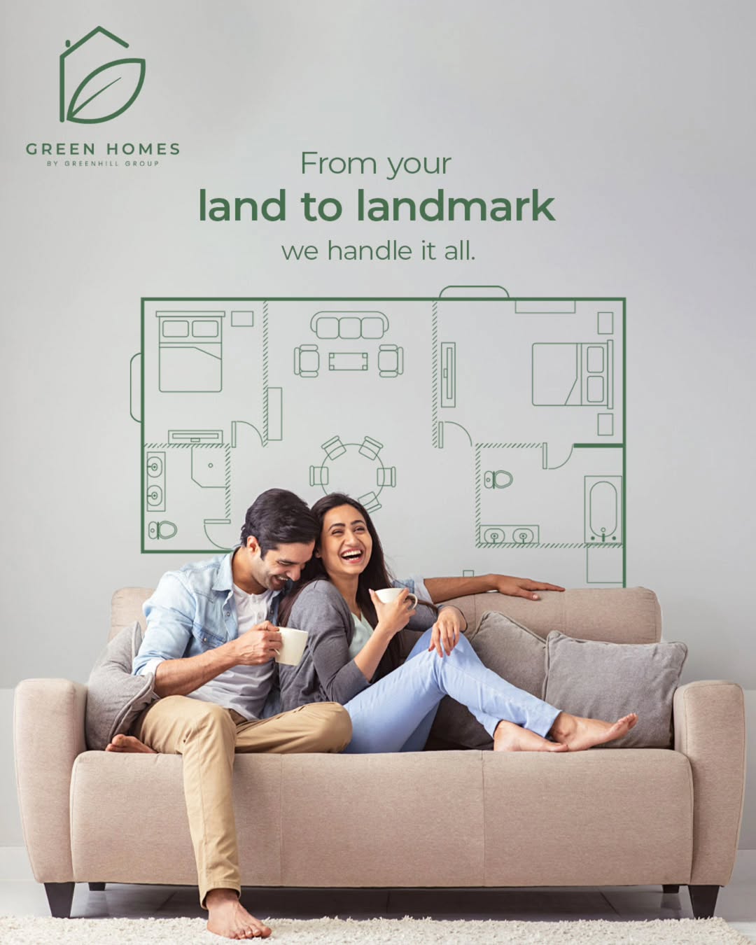 Turning dreams into doorsteps – with Green Homes, your journey from plot to paradise is effortl