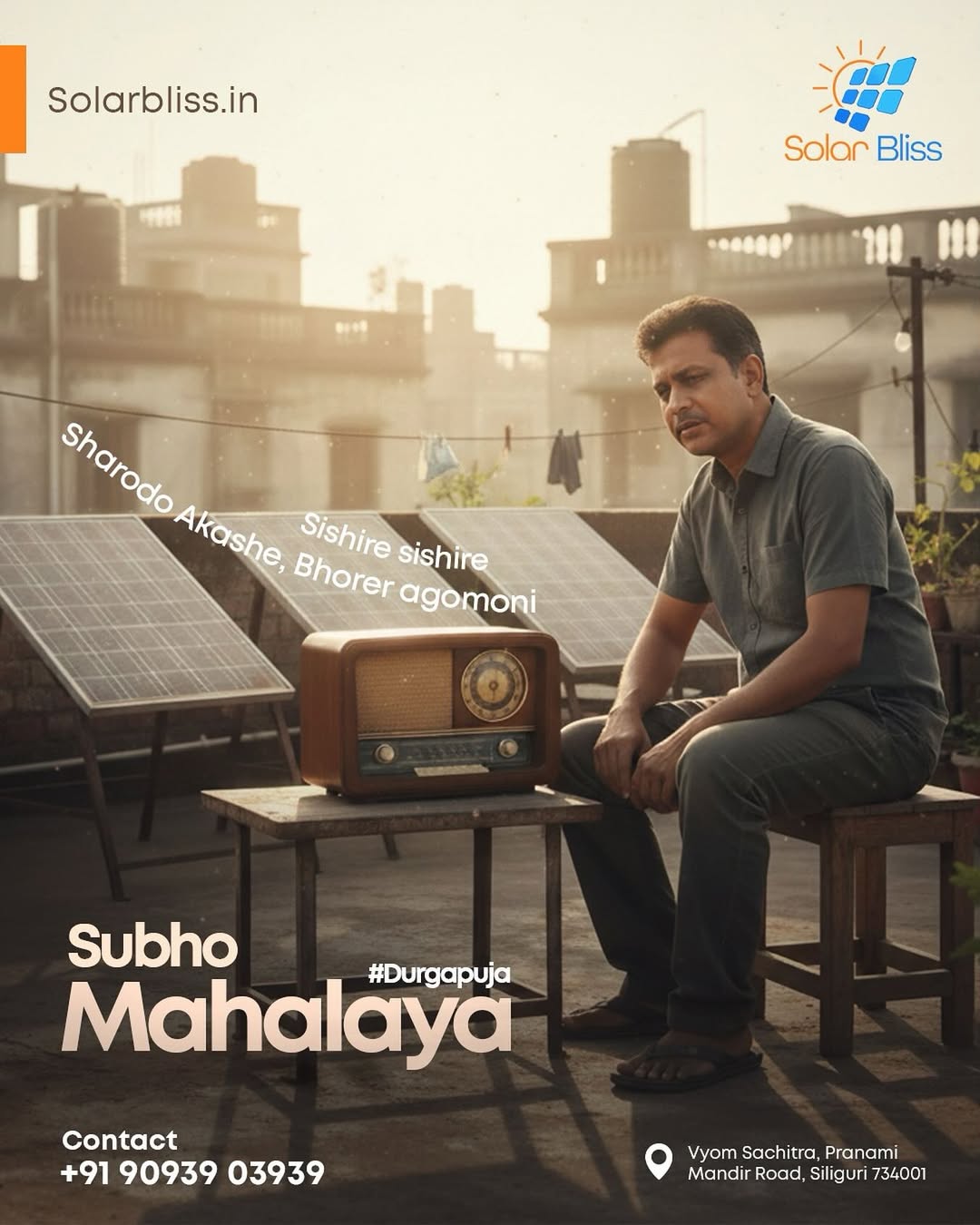 ✨ As Mahalaya marks the dawn of new beginnings, let’s welcome Maa Durga with the power of light